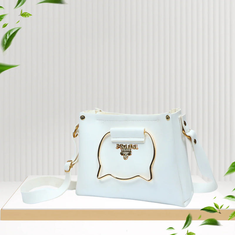WHITE CAT BAG